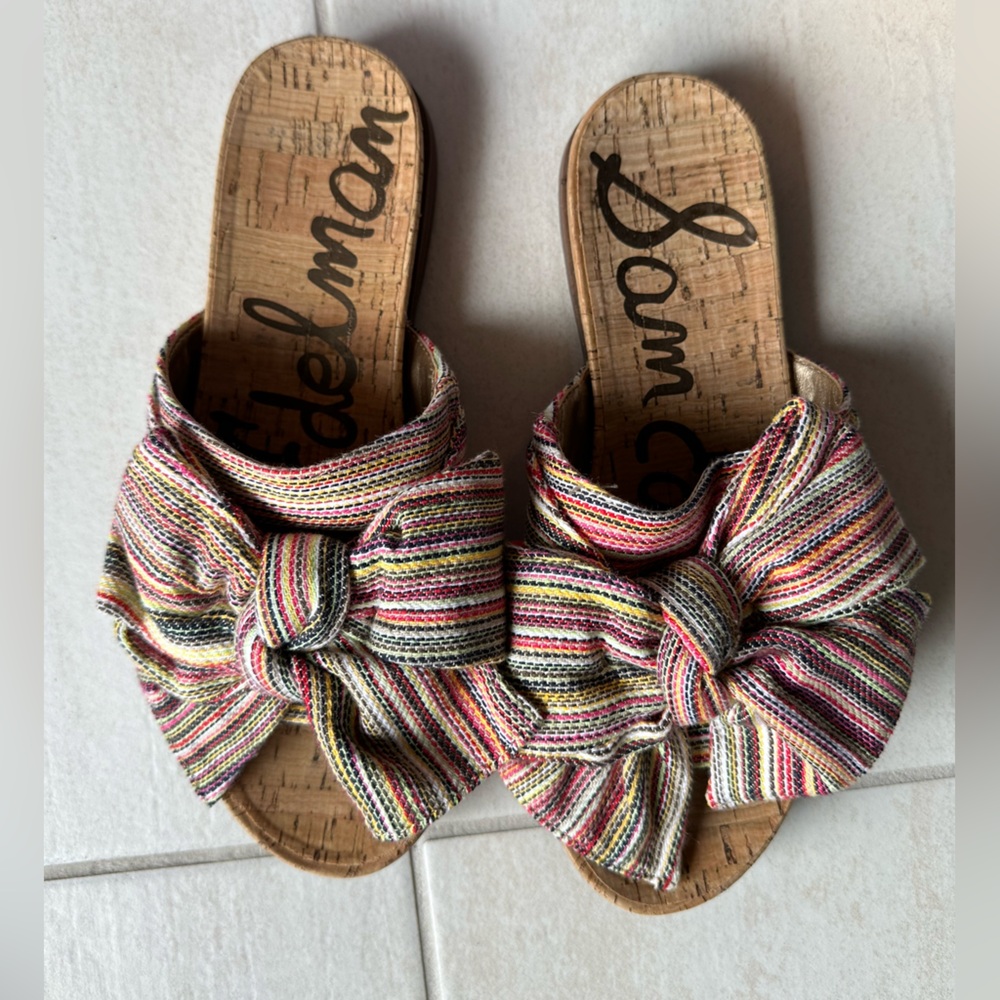 New Sam Edelman Bow Sandals